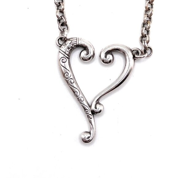 Brighton Open Heart Pendant Necklace - 2722 - Picture 2 of 3